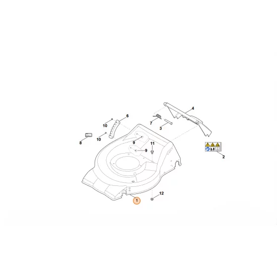 STIHL  Obudowa 6350 700 8518